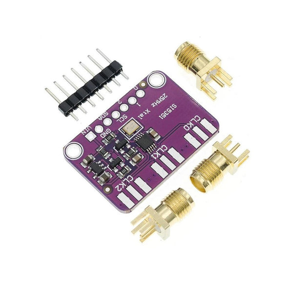 Si5351A I2C 8 Khz-160 Mhz Clock Generator Breakout Module