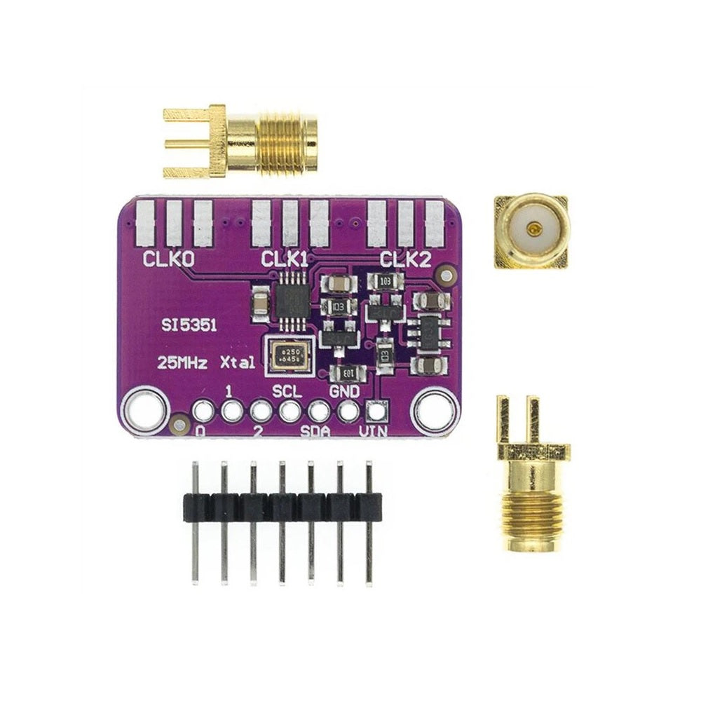 Si5351A I2C 8 Khz-160 Mhz Clock Generator Breakout Module