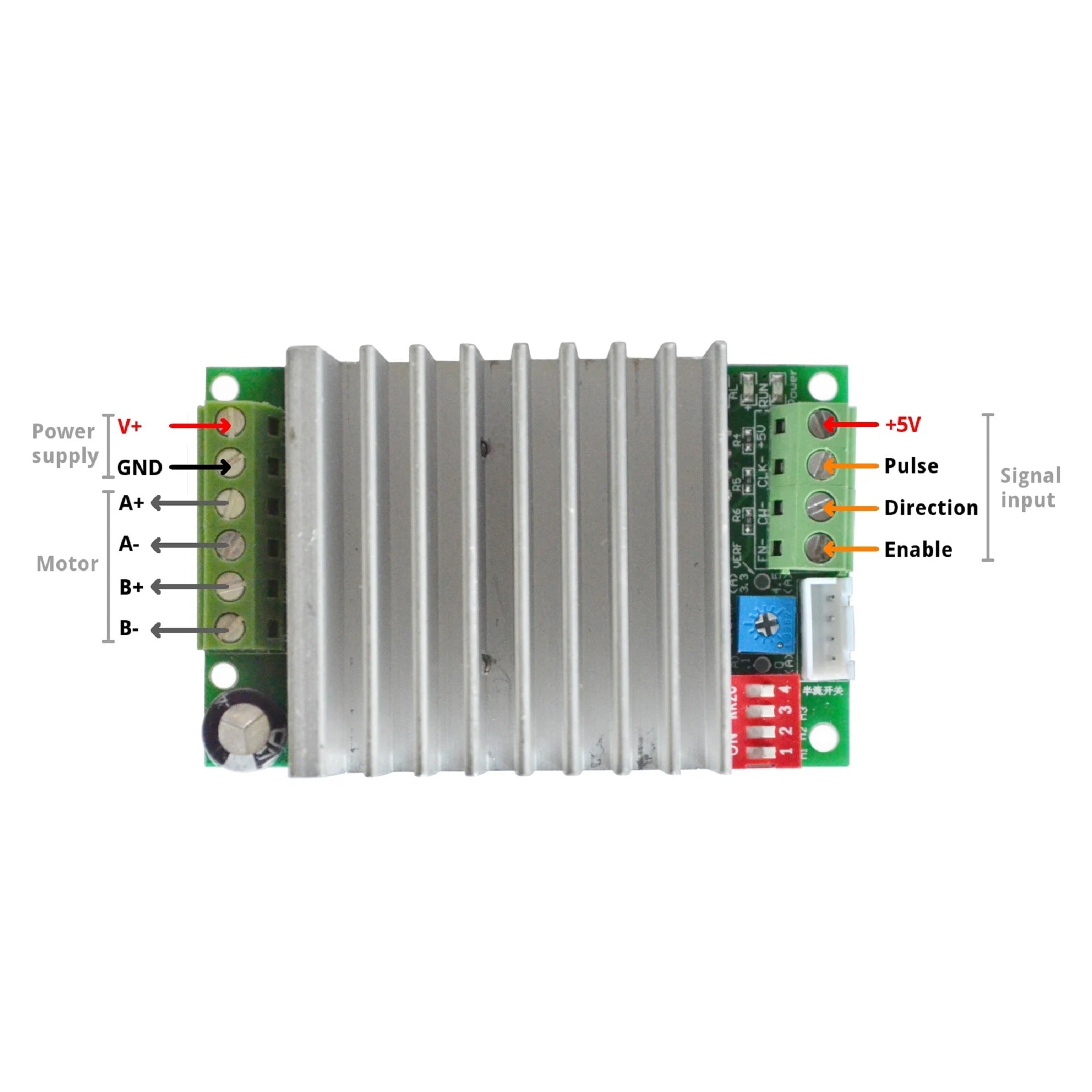 TB6600 Stepper Motor Driver Controller Module 8-50V 4.5A