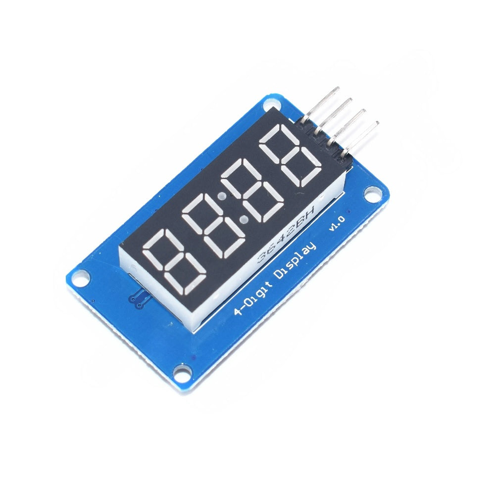 TM1637 4 Bits Digital Tube LED Display Module With Clock Display