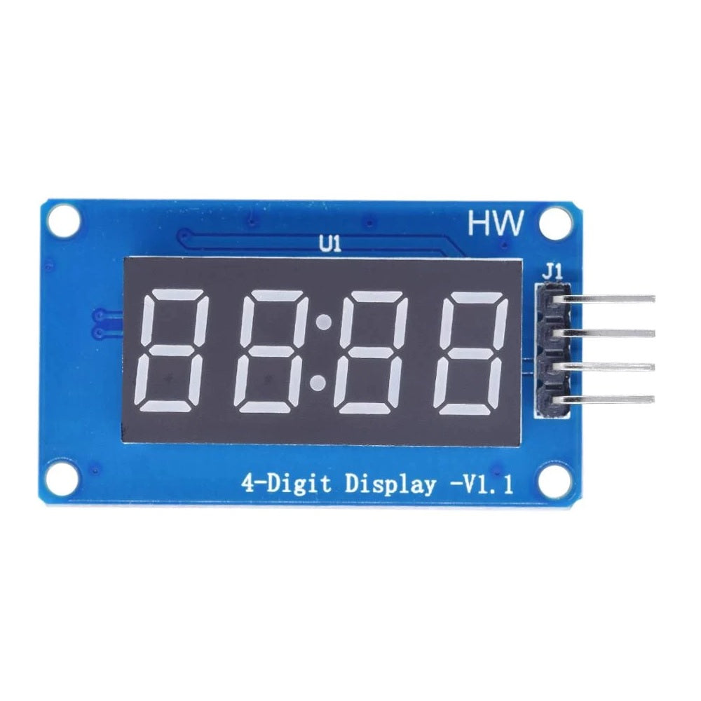 TM1637 4 Bits Digital Tube LED Display Module With Clock Display
