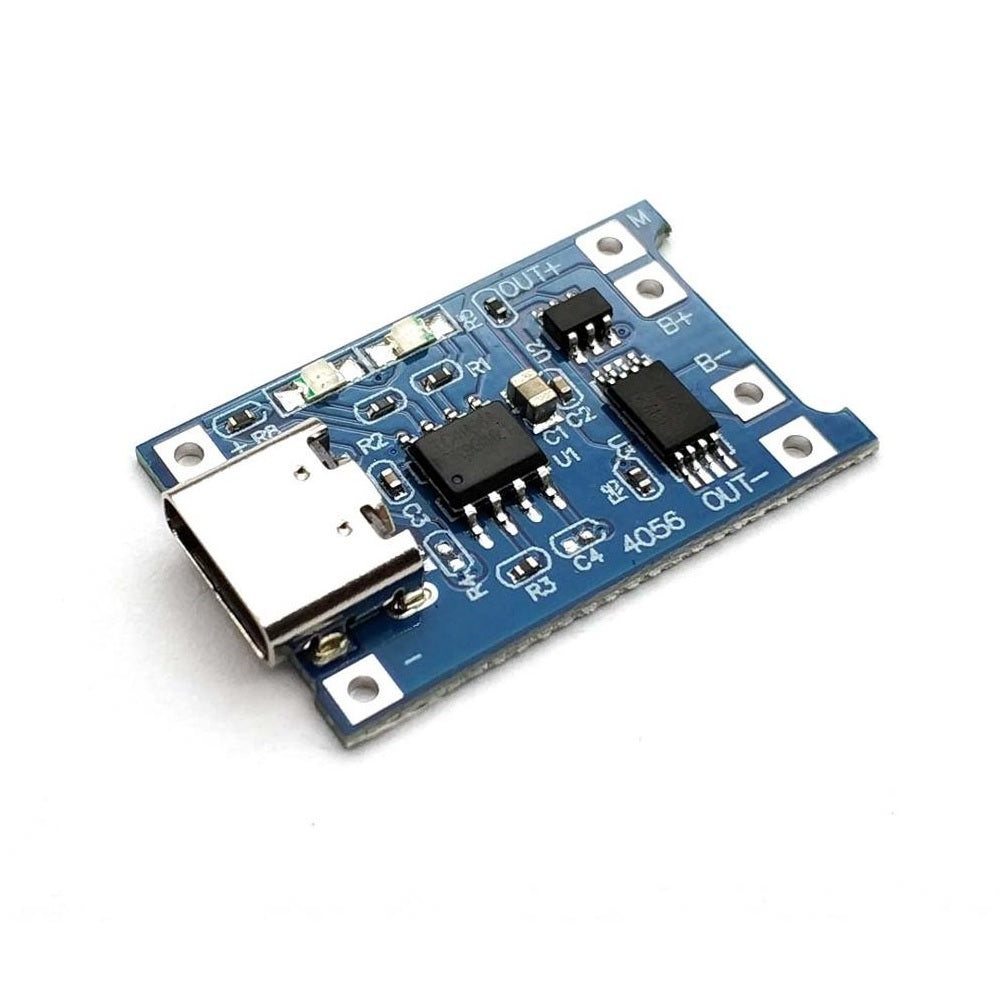 TP4056 1A Li-Ion Battery Charging Board Type C USB with Current Protection