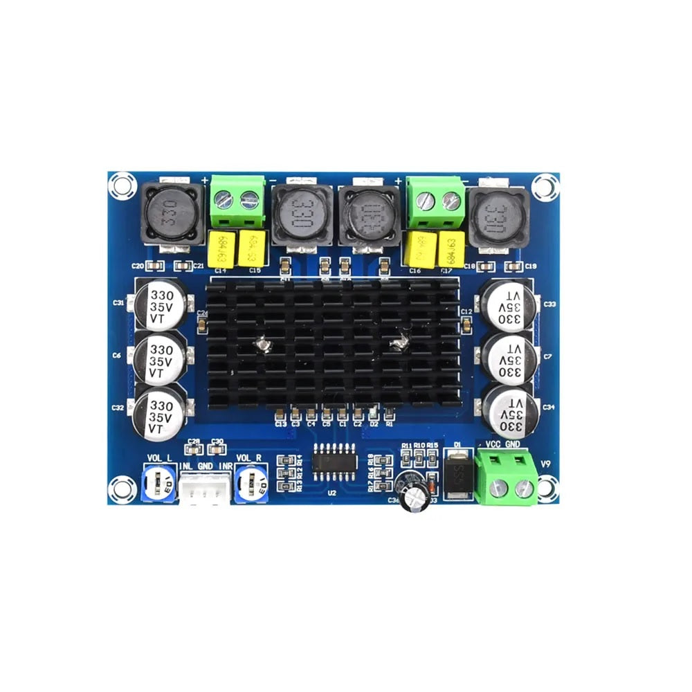 TPA3116D2 XH-M543 120W Dual Channel High Power Digital Power Amplifier Board