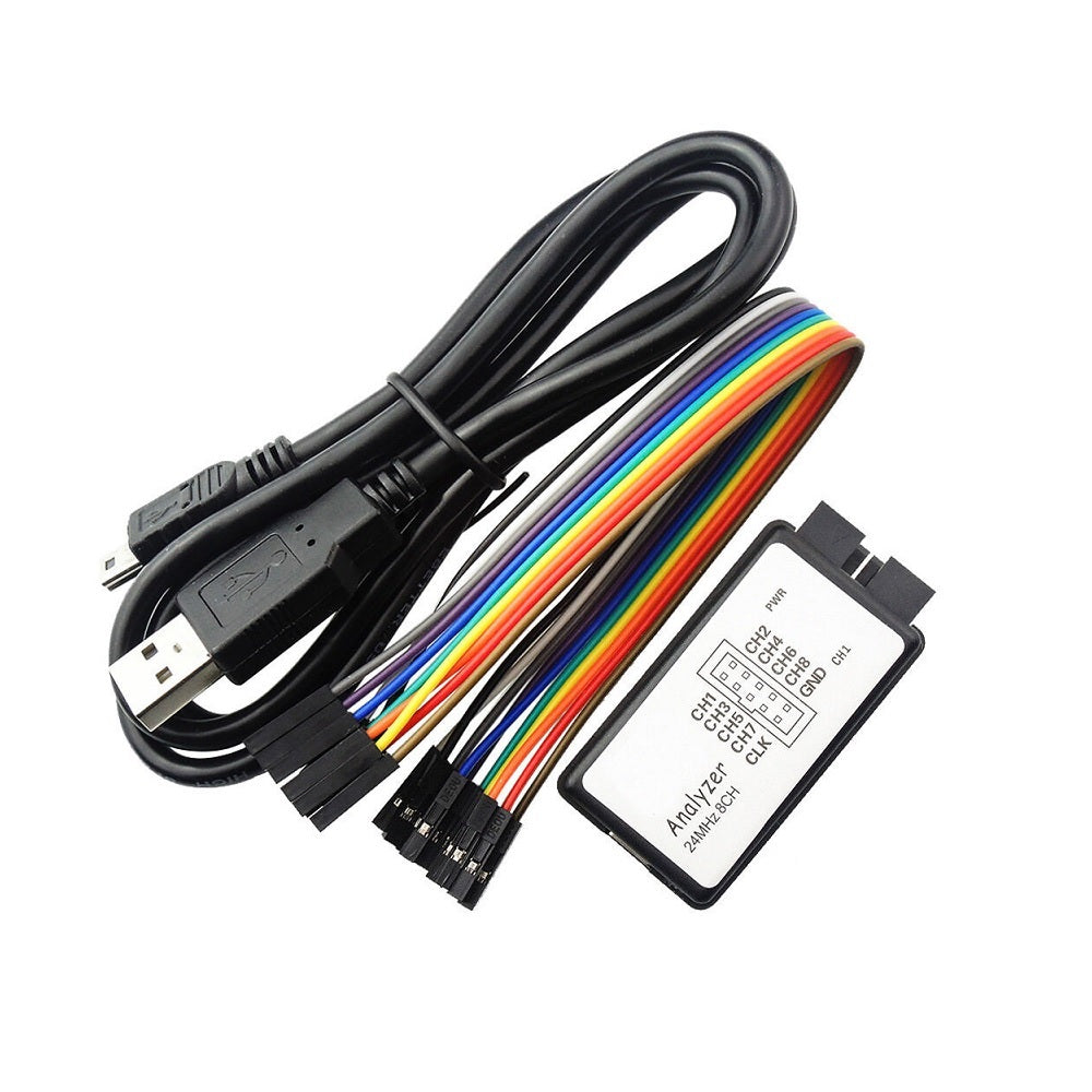 Arm Debugger Adapter USB Logic Analyze 24M 8CH, MCU ARM FPGA DSP Debug Tool