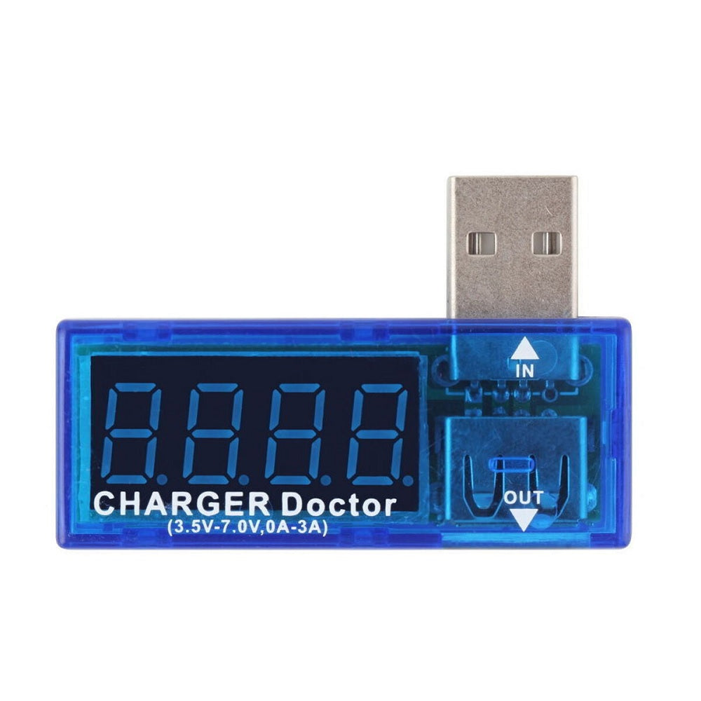 USB Charger Doctor Inline Voltmeter and Ammeter