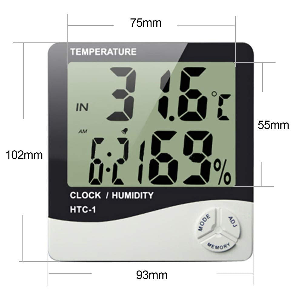 Mobile HTC 1 Temperature Clock Humidity Meter