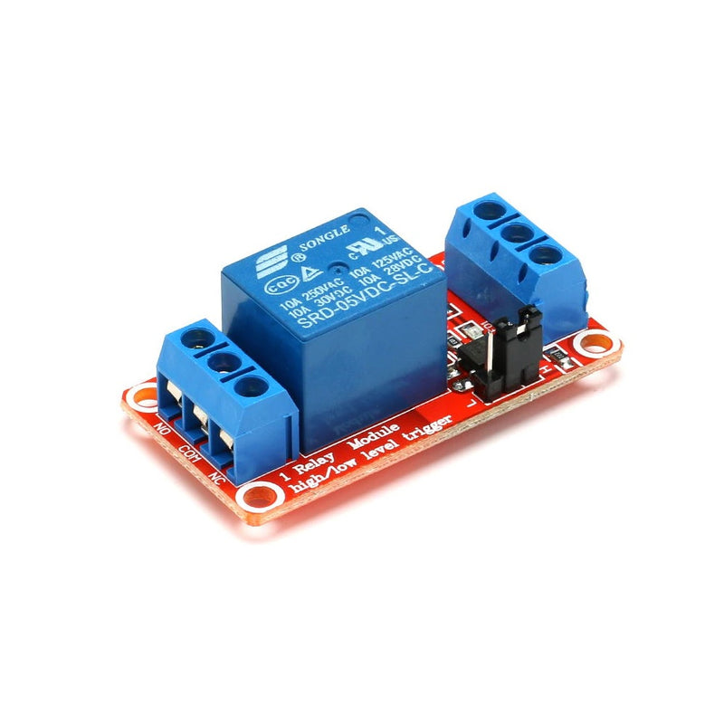 5V 1Channel Relay Module with Optocoupler High/Low Level Trigger