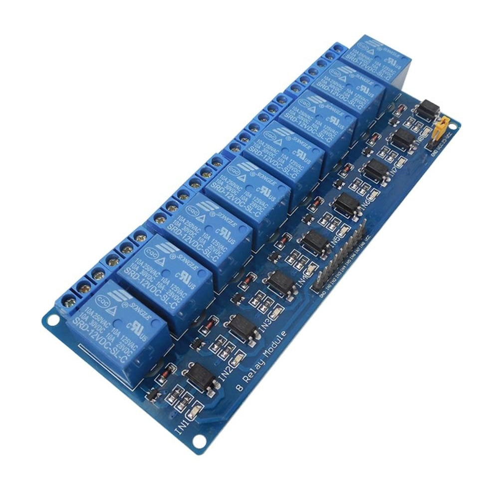 8-Channel 12V Relay Shield Module