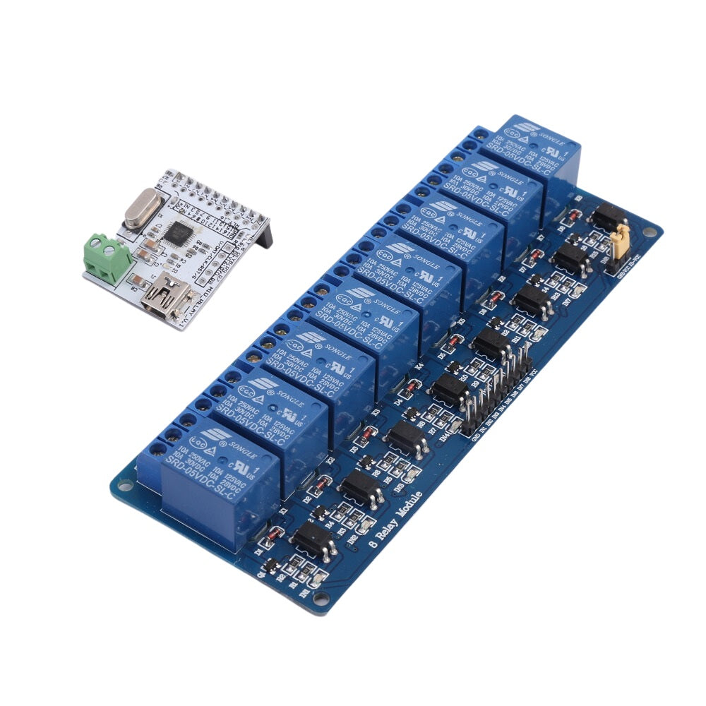 8 X DC 5V USB Relay Module