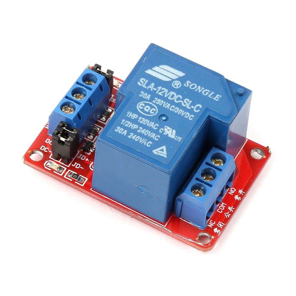 1 X 12V DC 30A High Level Trigger Relay Module