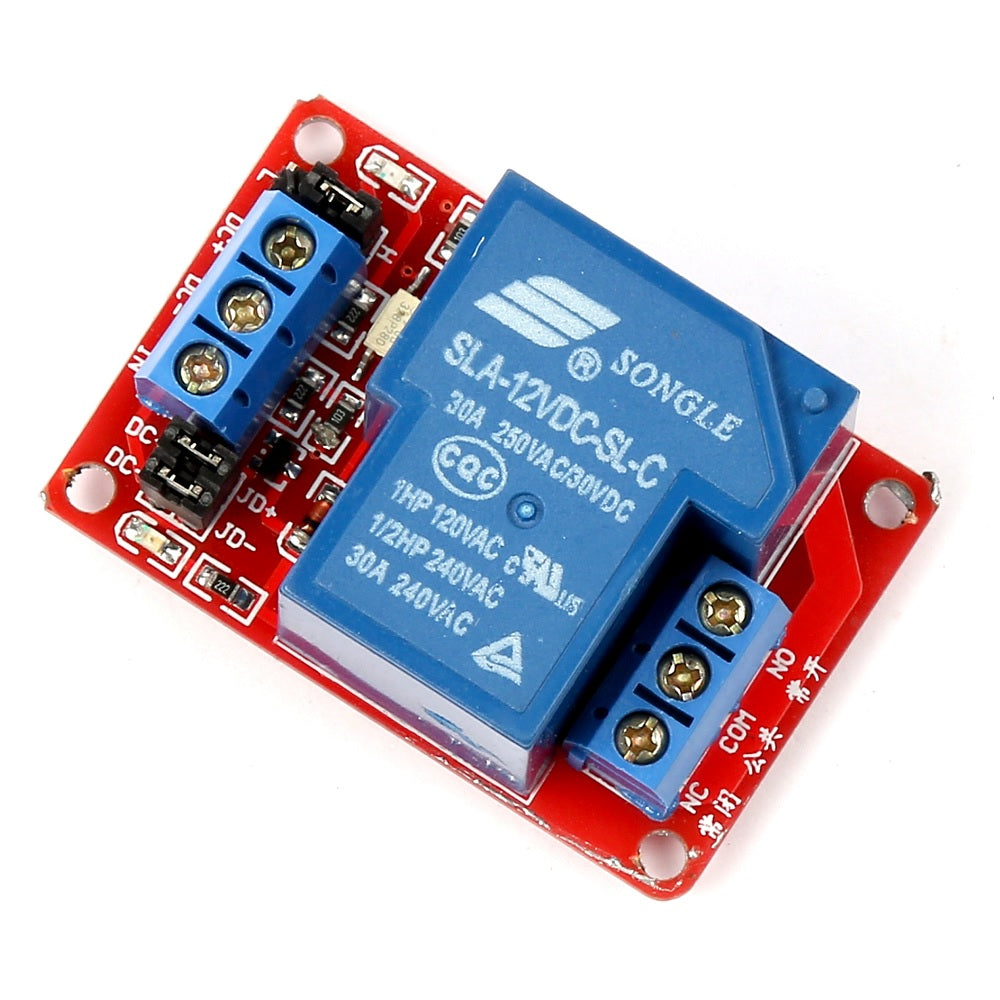 1 X 12V DC 30A High Level Trigger Relay Module