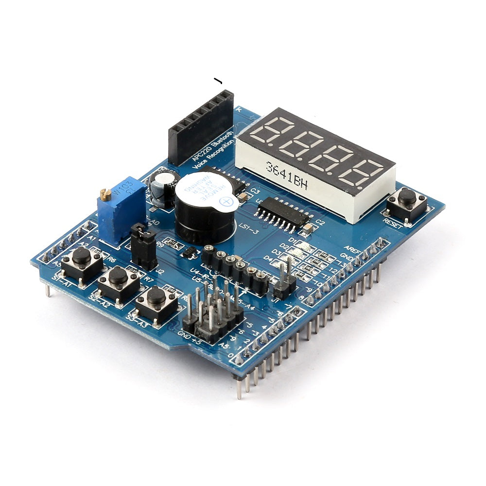 Multi Function Arduino UNO Shield