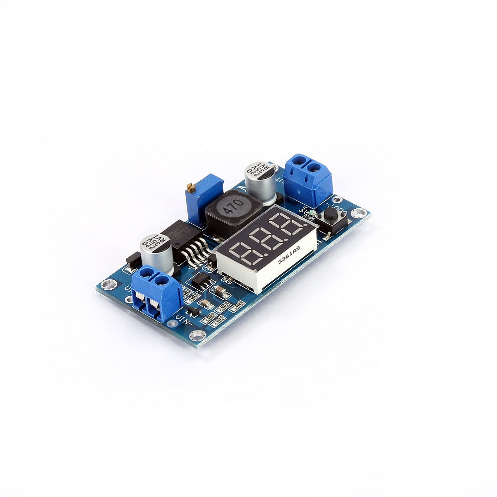 LM2596 DC-DC Buck Converter Step Down Power Supply Module with Digital Voltage Display