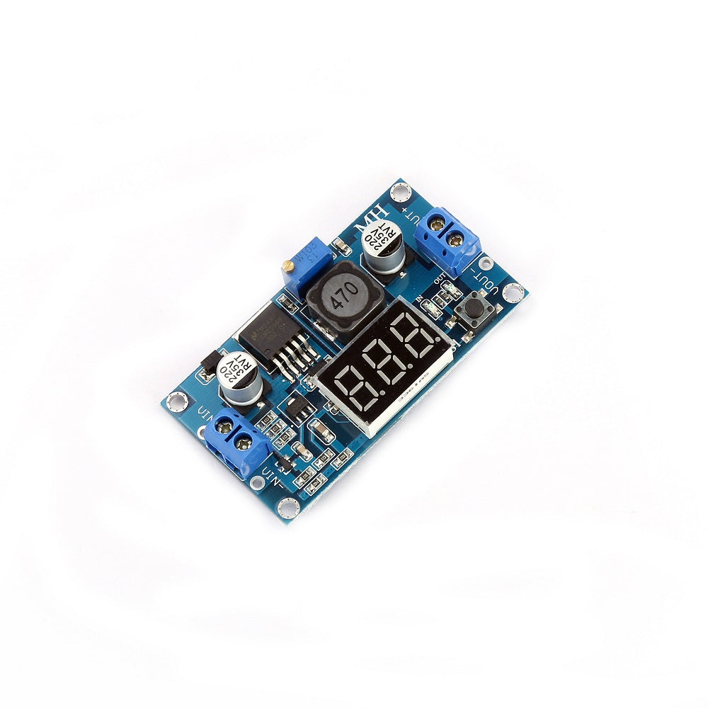 LM2596 DC-DC Buck Converter Step Down Power Supply Module with Digital Voltage Display