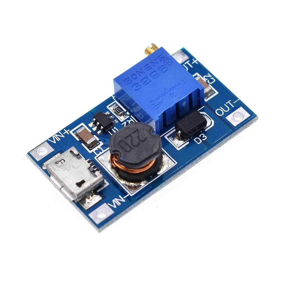 XY-016 2A DC-DC Step Up 5V 9V 12V 28V Power Module with Micro USB