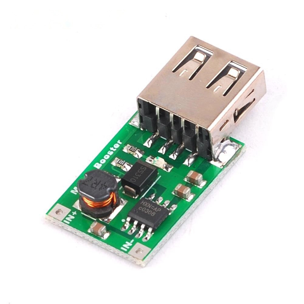 DC-DC 2V-5V to 5V 1200MA 1.2A Step-Up Booster Power Supply Module (USB)