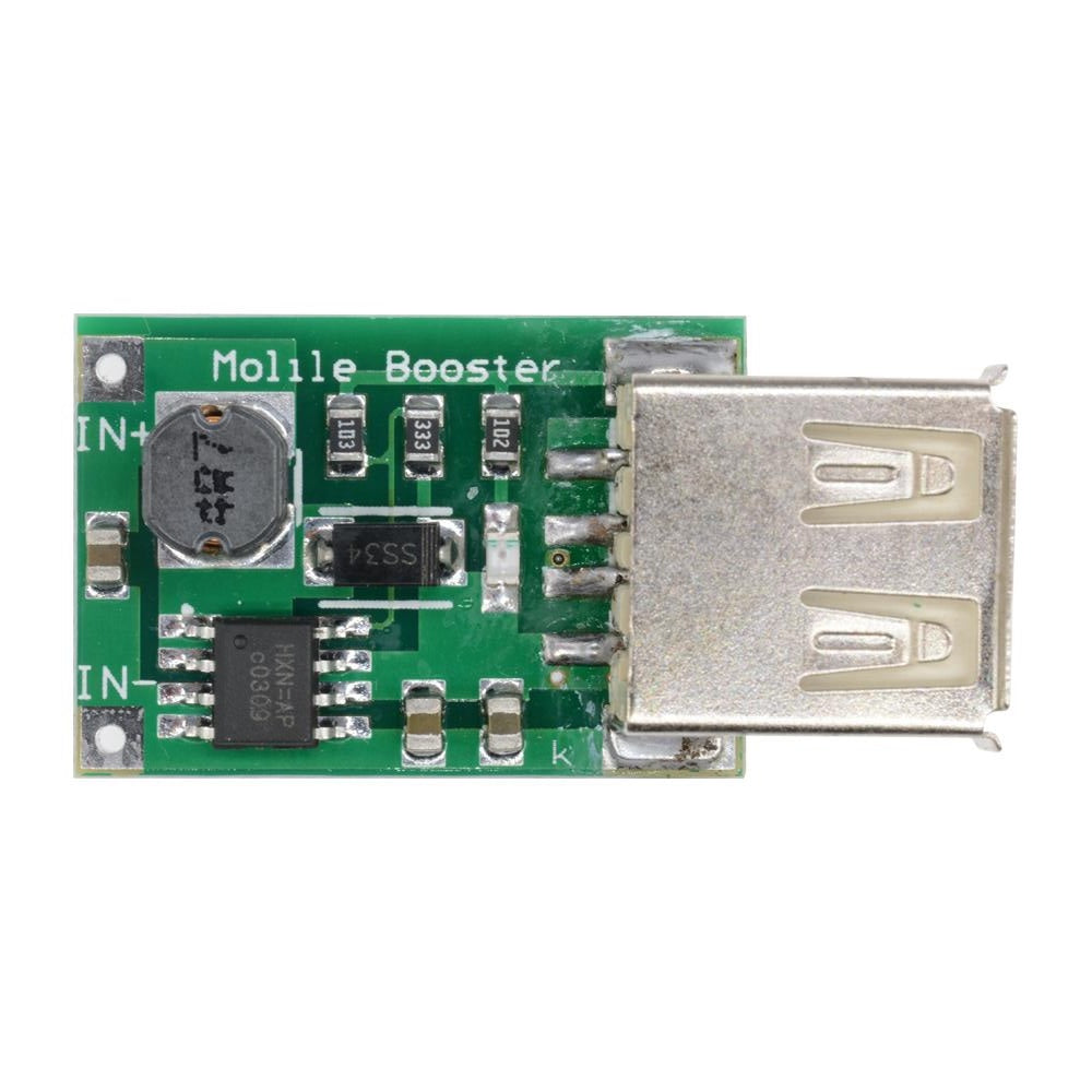 DC-DC 2V-5V to 5V 1200MA 1.2A Step-Up Booster Power Supply Module (USB)