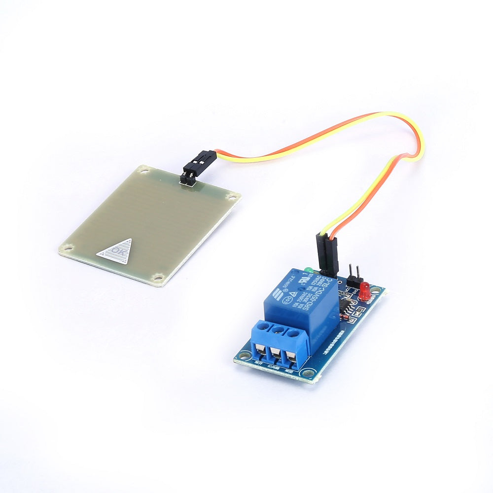 Raindrop Detection Sensor Module (With 5V Relay Module)