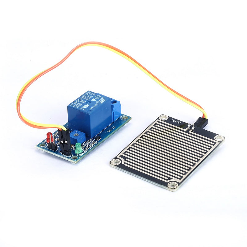 Raindrop Detection Sensor Module (With 5V Relay Module)