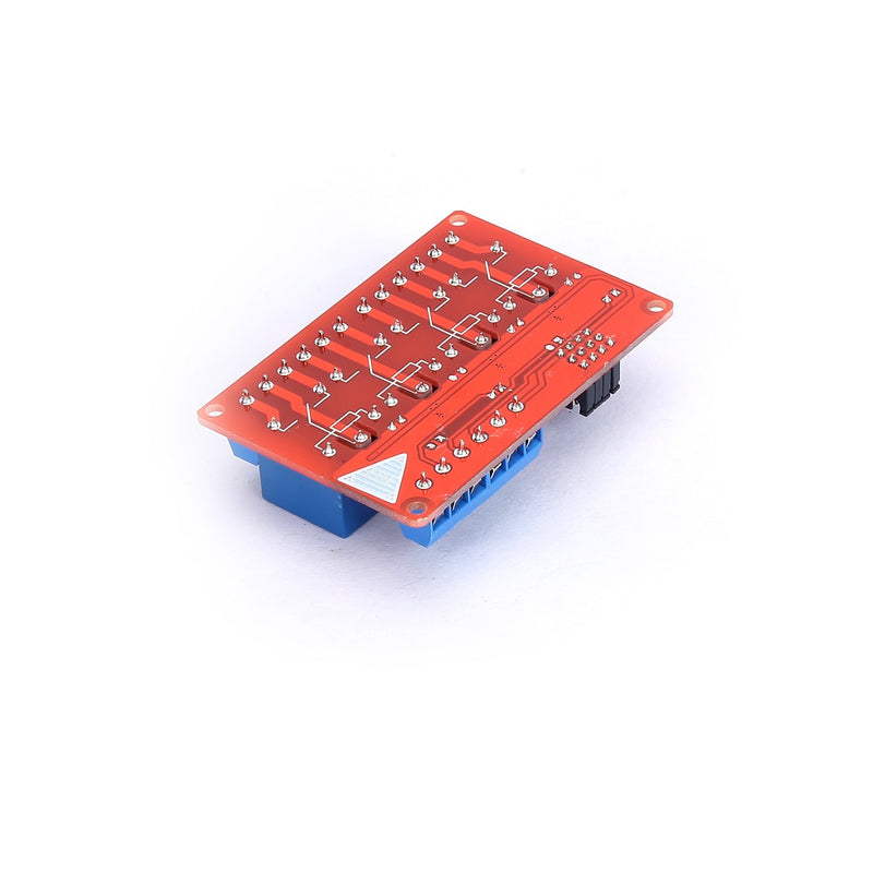 12V 4 Channel Optocoupler Relay Board with High/Low Trigger Power Indicator Module