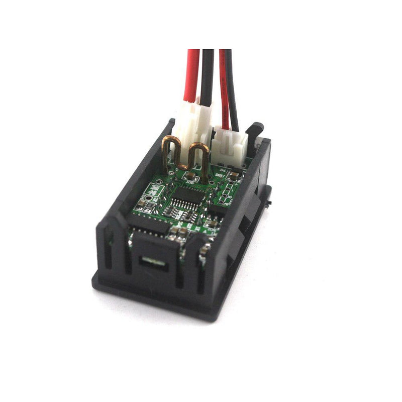 0.36" 5 Digits 0-3.0000A DC Ammeter Digital Amp Ampere Panel Meter Red LED Electric Current Tester Gauge