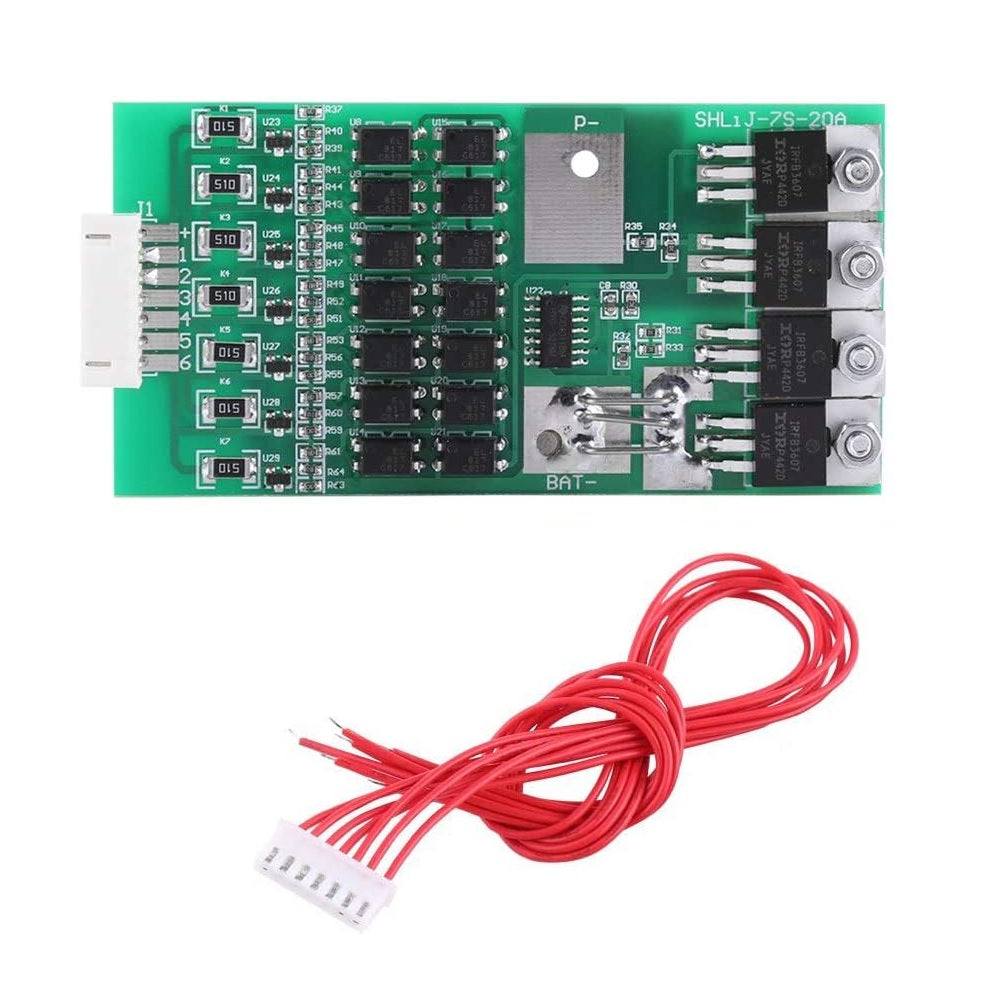 24V 20A 7S Battery Protection Board