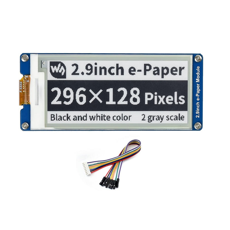 Waveshare 2.9 inch e-Ink Paper Display Module with SPI Interface