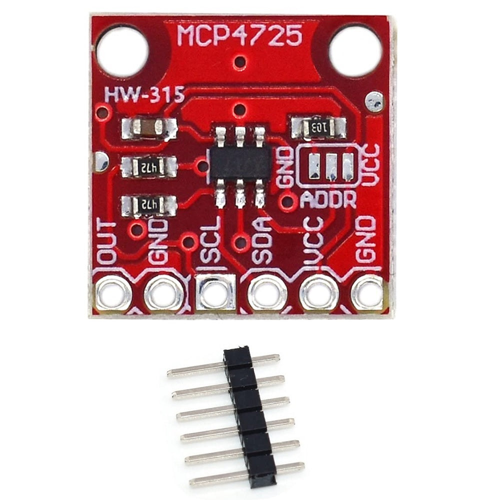 MCP4725 I2C DAC Breakout Module