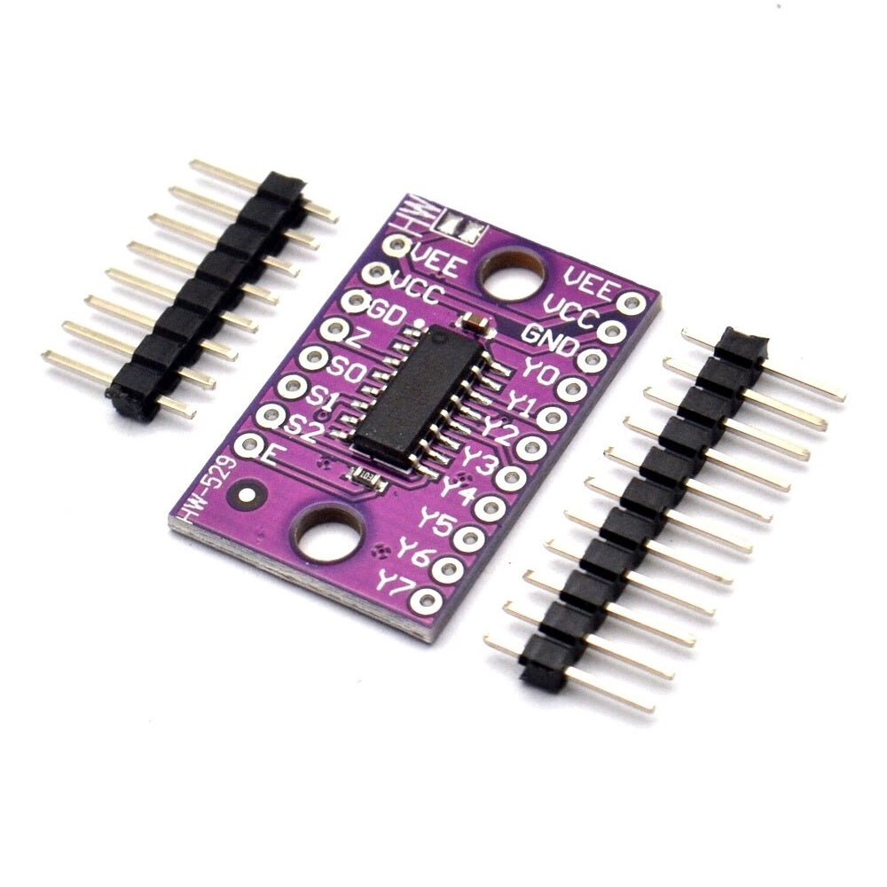 CJMCU-4051 74HC4051 8 Channel Analog Multiplexer/Demultiplexer Breakout Board for Arduino