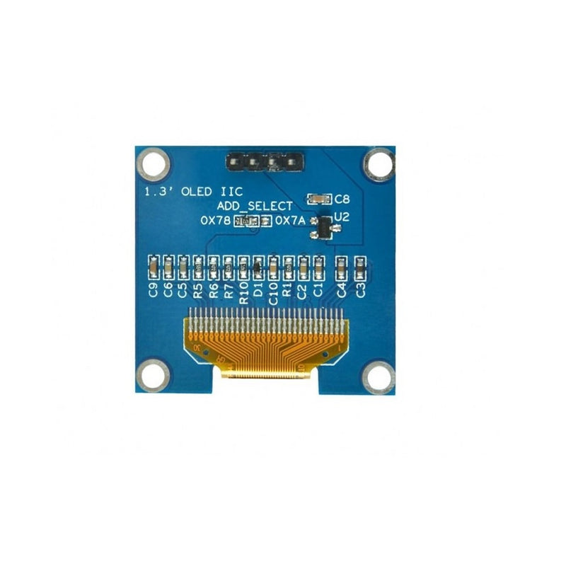 1.3 Inch I2C IIC 128x64 OLED Display Module 4 Pin - Blue