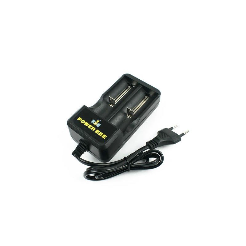 Power Bee Double Cell Li-ion Battery Charger 18650