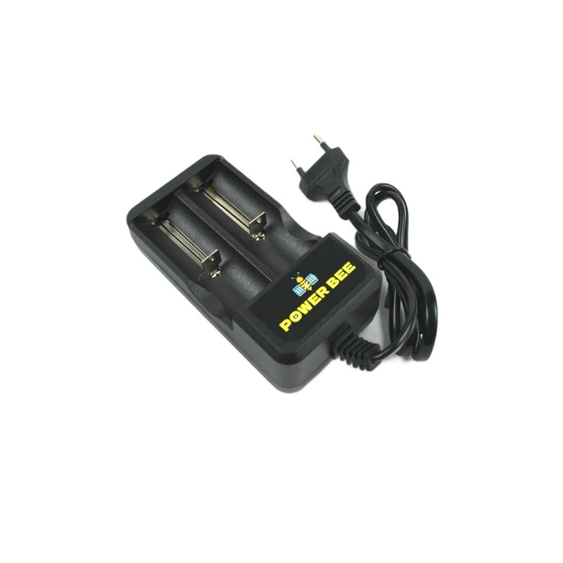 Power Bee Double Cell Li-ion Battery Charger 18650