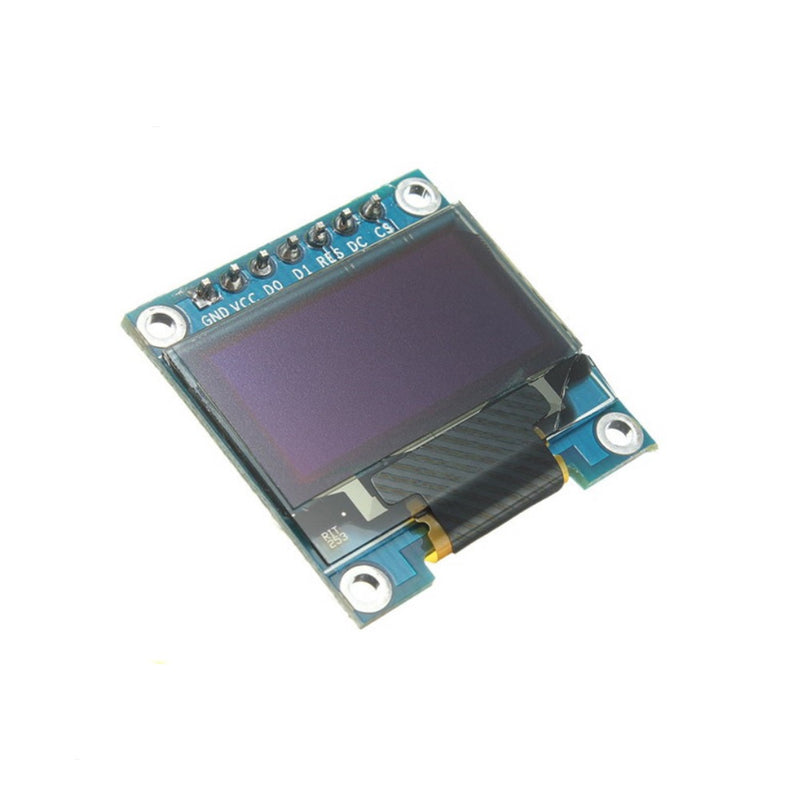 0.96″ OLED Display Module – SPI/I2C – 128×64 – 7 Pin (Blue/Yellow)
