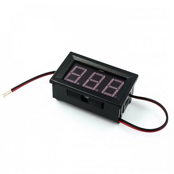 0.56" 5-30 Volt 2 Wire DC Voltmeter - Digital