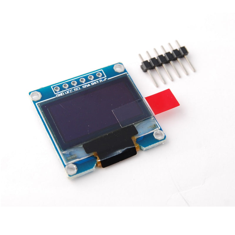 2.44 cm (0.96 inch) 128x64 OLED Display Module - 6 Pin