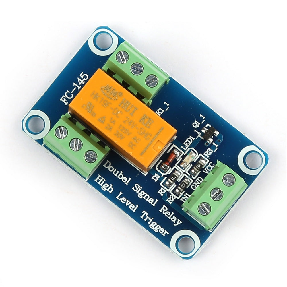 1 Channel 24V DC High Level Trigger Control Relay Module